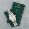 Rolex Datejust 36 Argento Jubilee 16220 Silver Lining